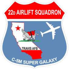 Image for 22 AS C-5M Embroidered Patch