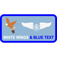 Image for 70 ARS Flying Eagle Blue Name Tag