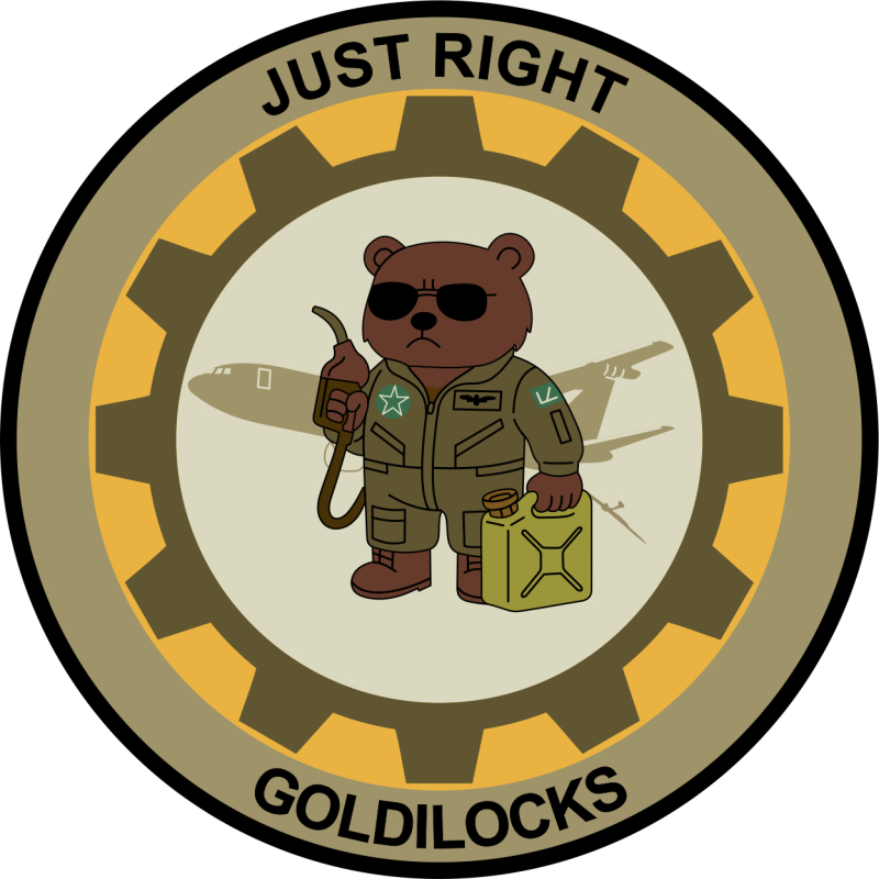 660 AMXS Just Right Goldilocks Patch