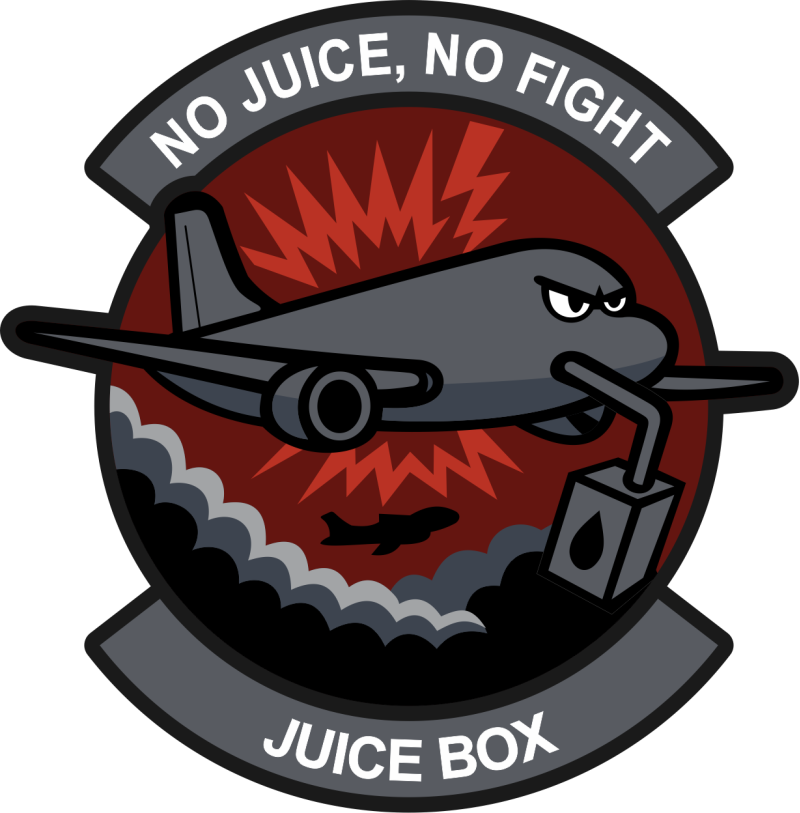 660 AMXS No Juice, No Fight Juice Box Patch