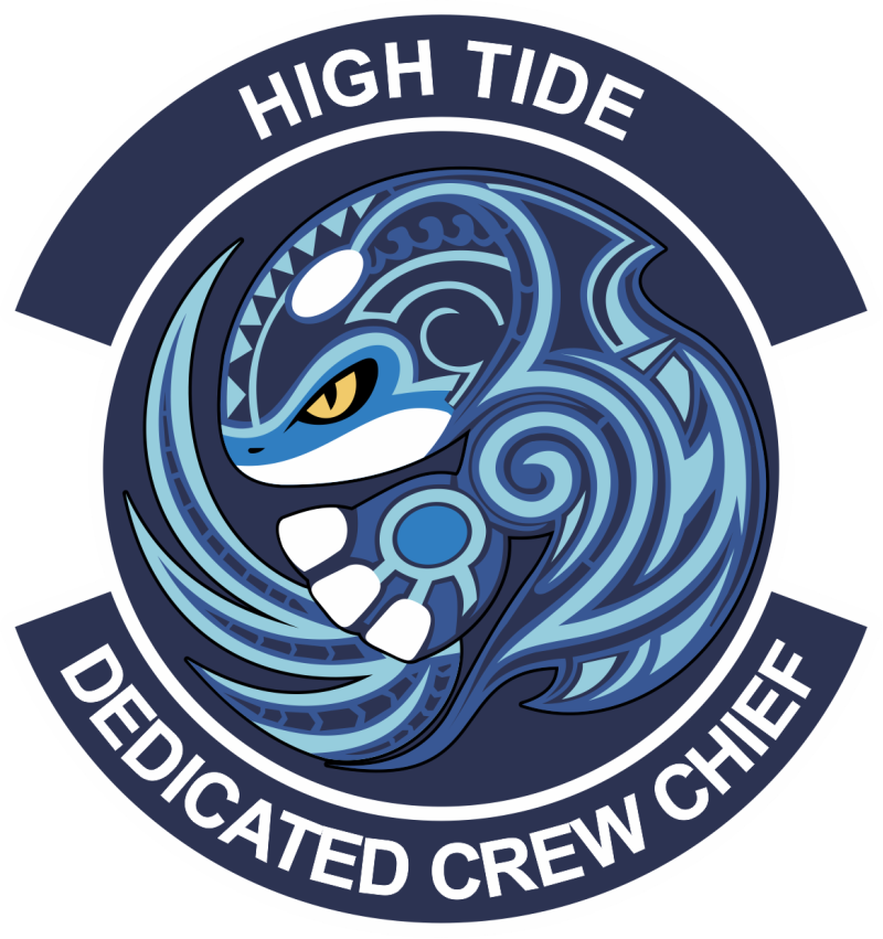 660 AMXS High Tide Dedicated Crew Chief Patch