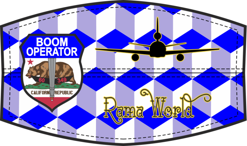 6 ARS Visor Cover, Travis AFB