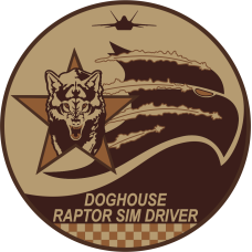 Image for 337 ACS Doghouse Rapter Sim Driver Desert Patch