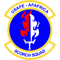Image for USAFE - AFAFRICA Scorch Squad Patch