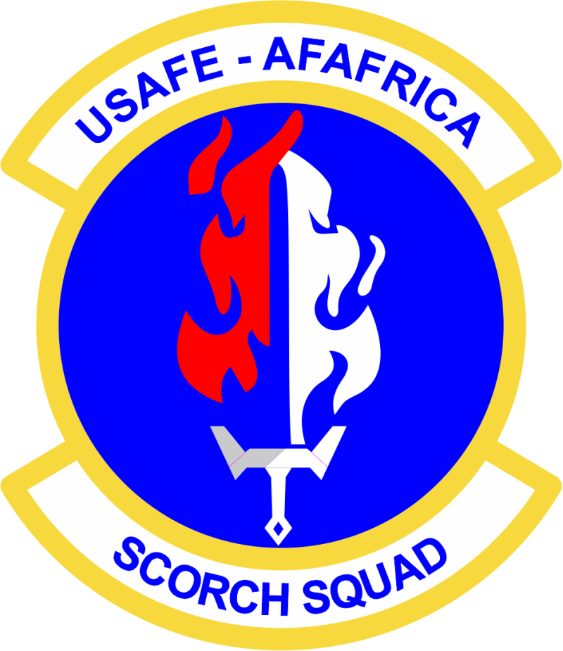 USAFE - AFAFRICA Scorch Squad Patch