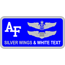 Image for Cadet Wing Staff AF Blue Name Tag
