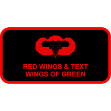 Image for CS-26 Black Name Tag