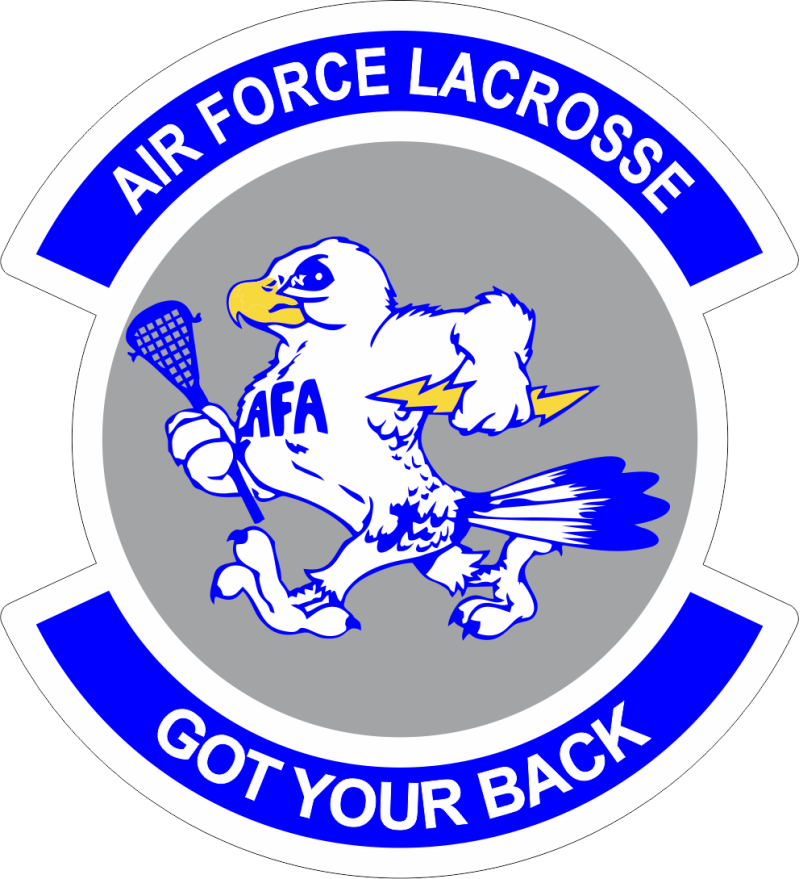 Air Force Lacrosse Full Color Patch