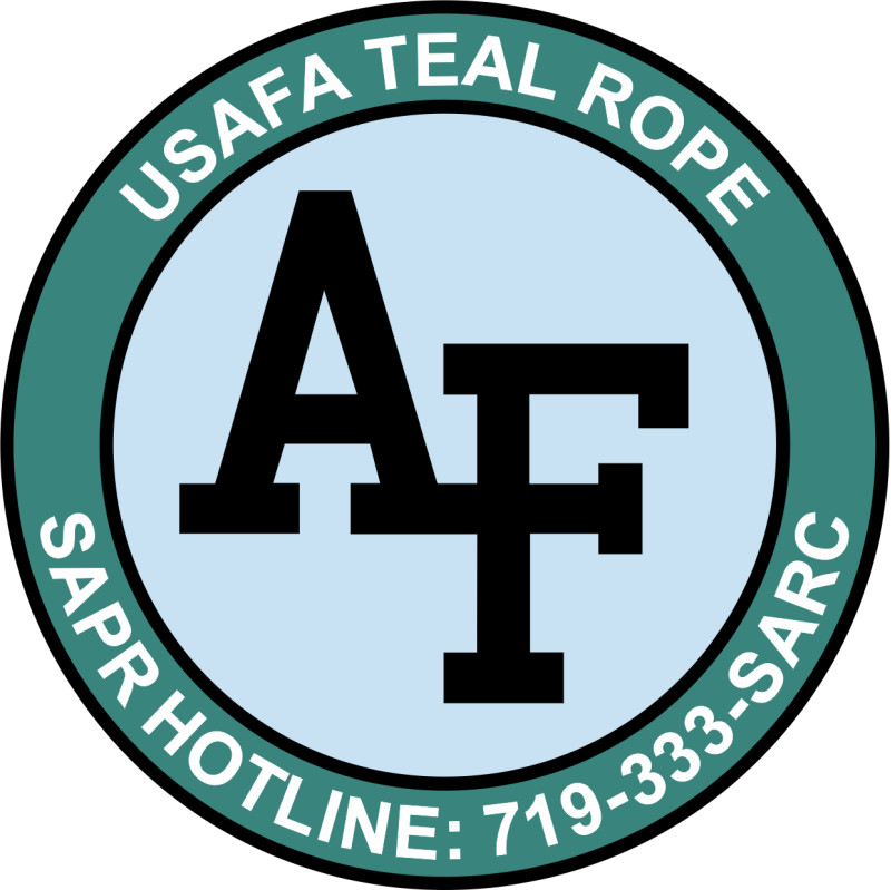 CS-25 USAFA Teal Rope Patch