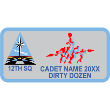 Image for CS-12 Soldier Triangle with Polaris Star Name Tag