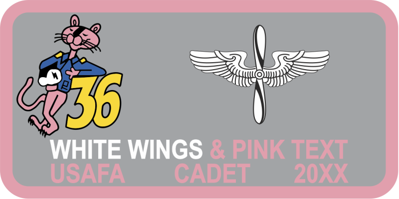 CS-36 Pink Panther Name Tag
