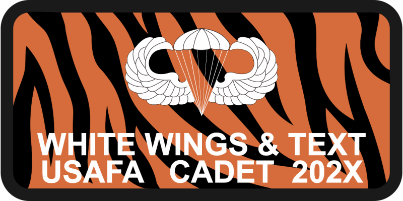 CS-10 Tiger Stripe Name Tag