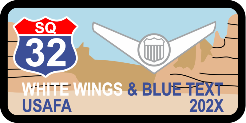 CS-32 Mountain B-G  Name Tag