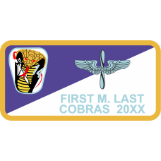 Image for CS-14 Cobra Name Tag