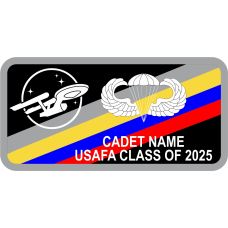 Image for CS-19 Gray Border Name Tag
