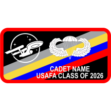 Image for CS-19 Red Border Name Tag