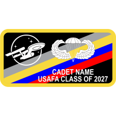 Image for CS-19 Yellow Border Name Tag
