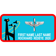 Image for CS-25 Cat with Aircraft Logo Name Tag 2023