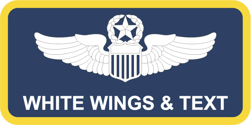 USAF Plant 42 Palmdale Name Tag 