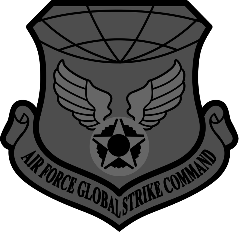 393 BS AFGSC Globe on Top Gray Patch 2022 Revised