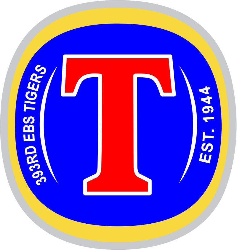 393 EBS Tigers T Full Color Patch