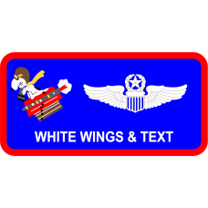 Image for 20 ATKS Flying Snoopy Name Tag, Whiteman AFB