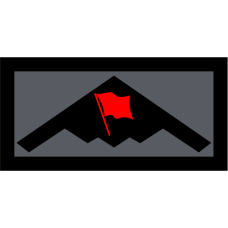Image for 393 BS Red Flag B-2 Pocket Tab
