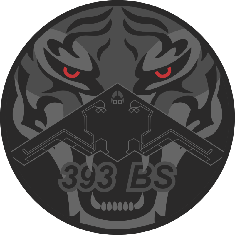 393 BS Tiger Face Patch 
