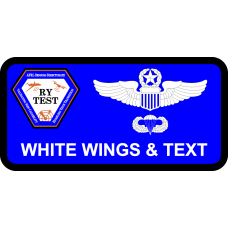 Image for AFRL RY Test Blue Name Tag