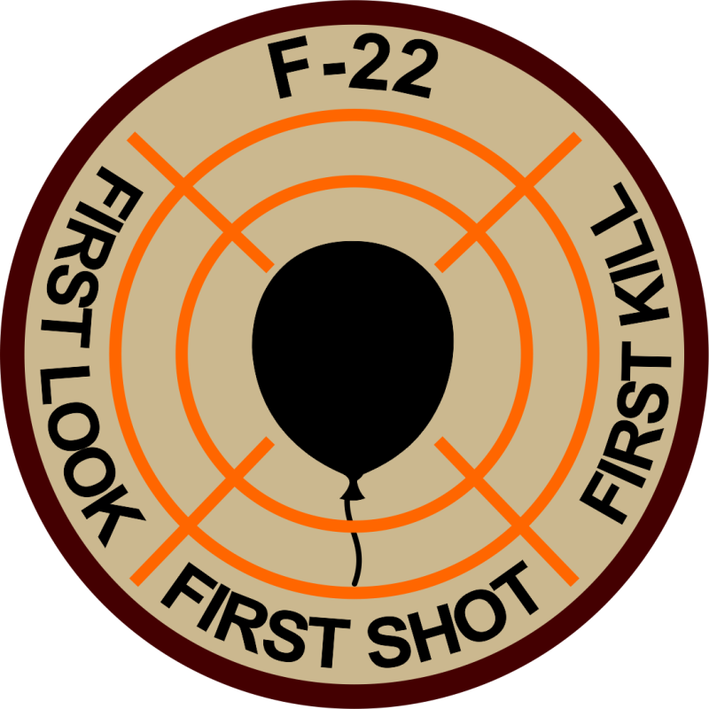 F-22 First Look - First Shot - First Kill Patch