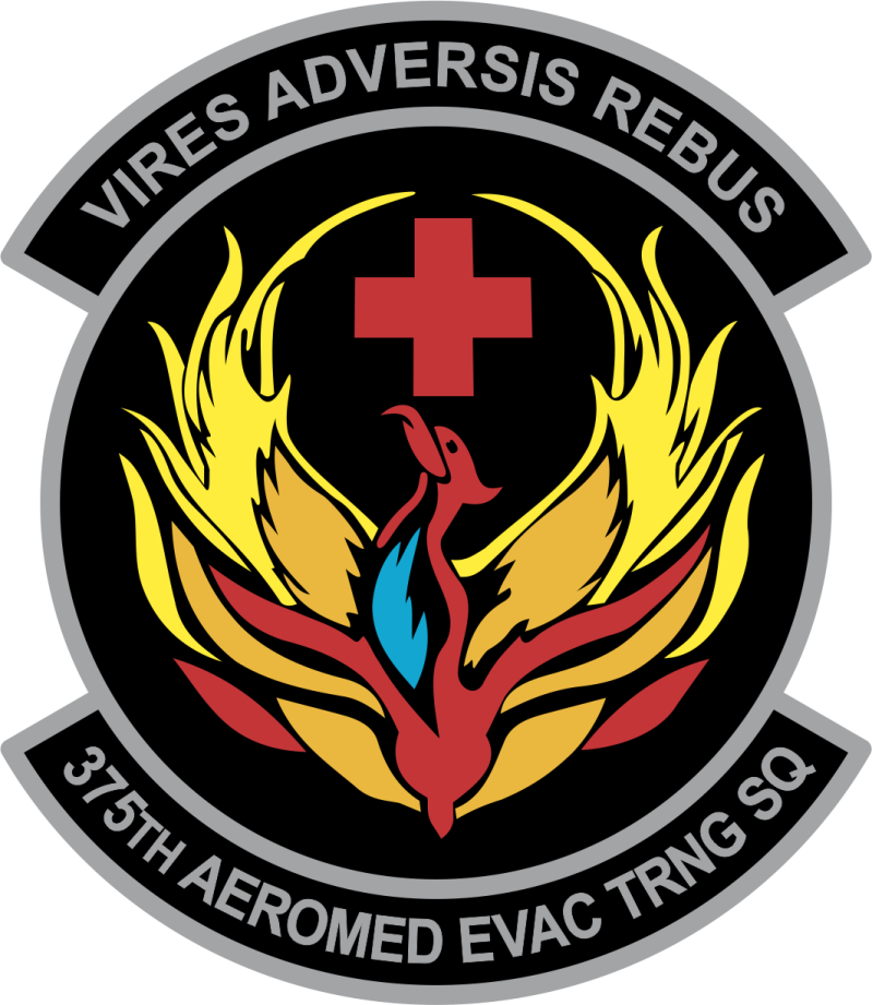 375 AETS Vires Adversis Rebus Patch