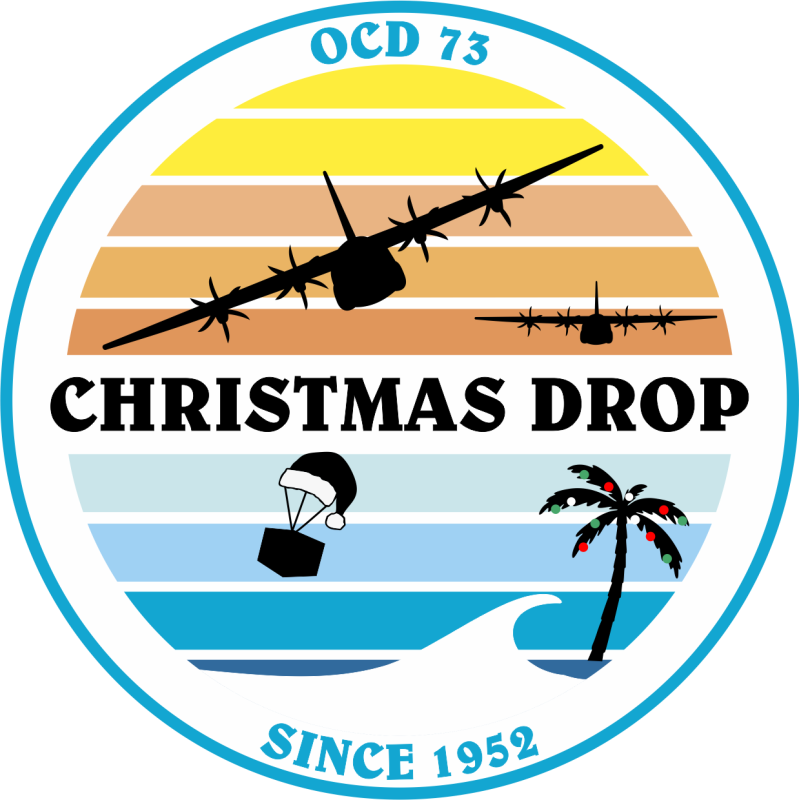 36 AS Christmas Drop Full Color Patch