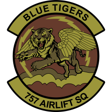 Image for 757 AS Blue Tigers OCP Patch