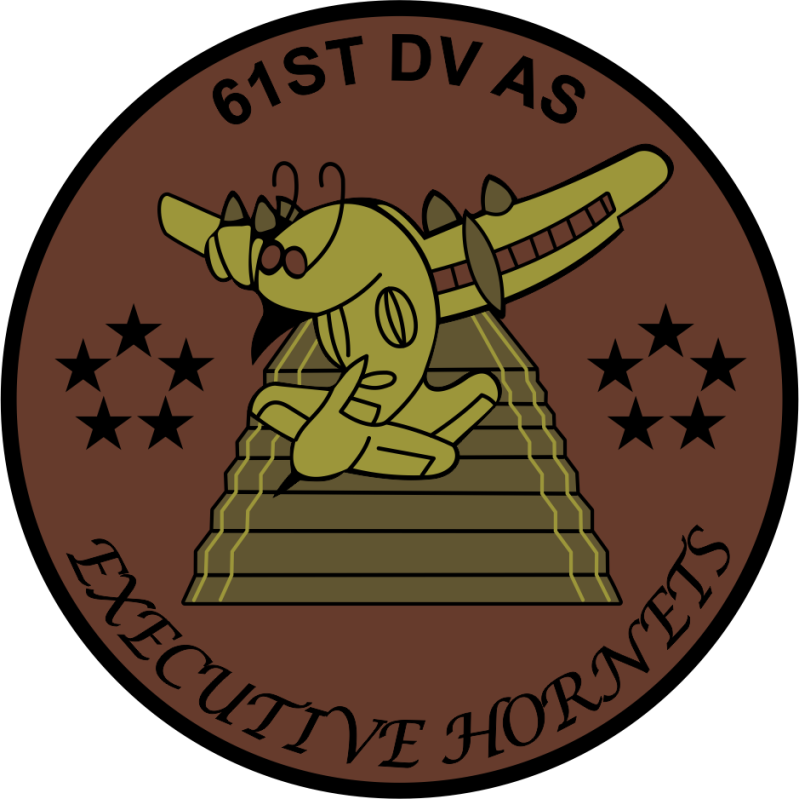 61 DV AS Executive Hornets OCP Patch