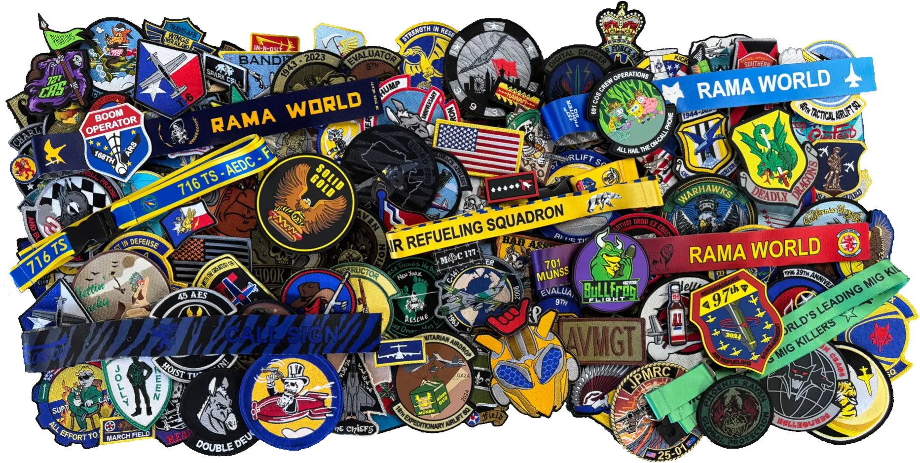 collection of patches